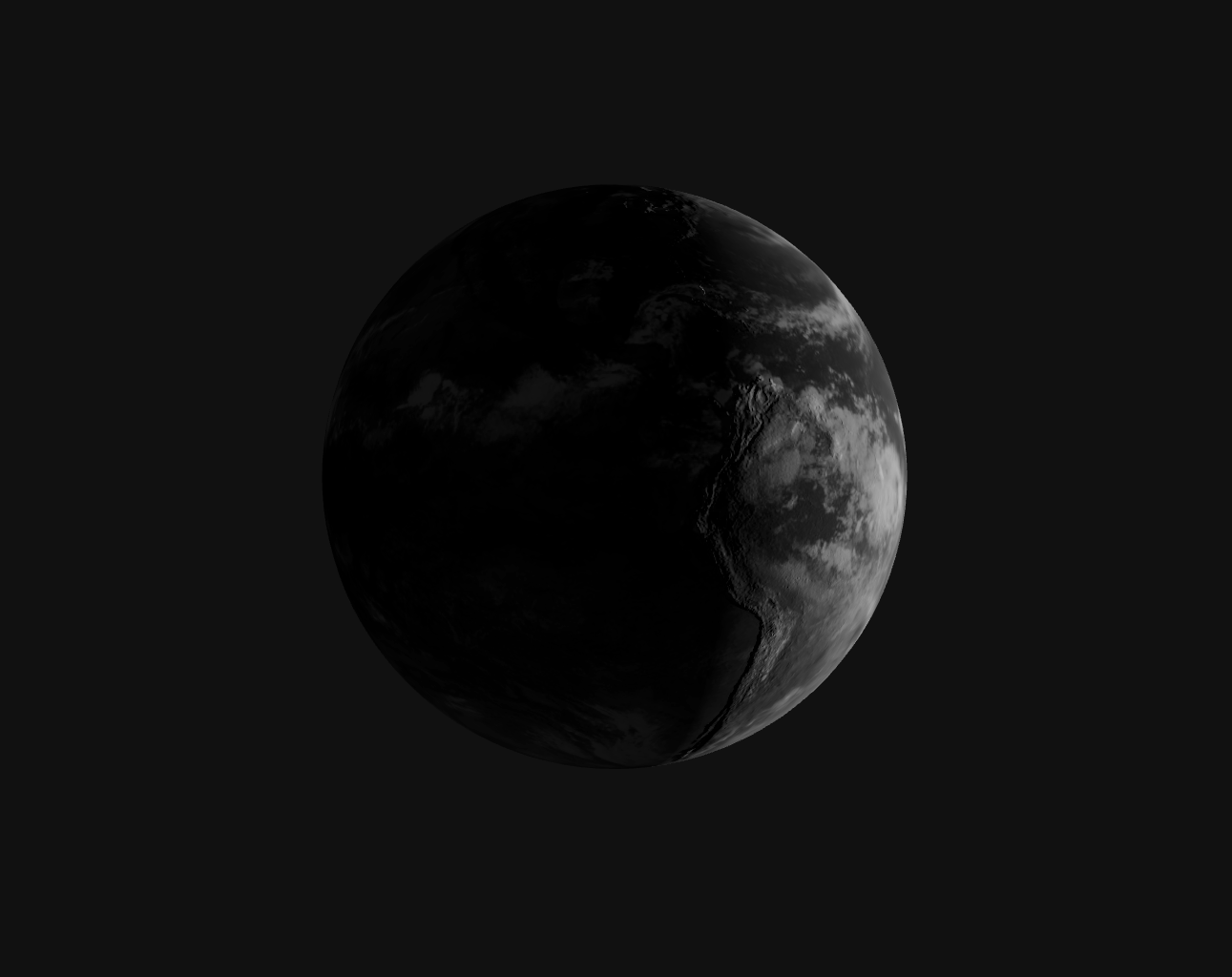 Screenshot of the Earth