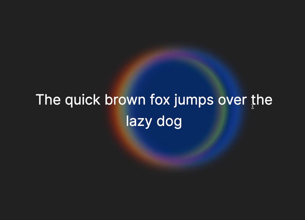 background video