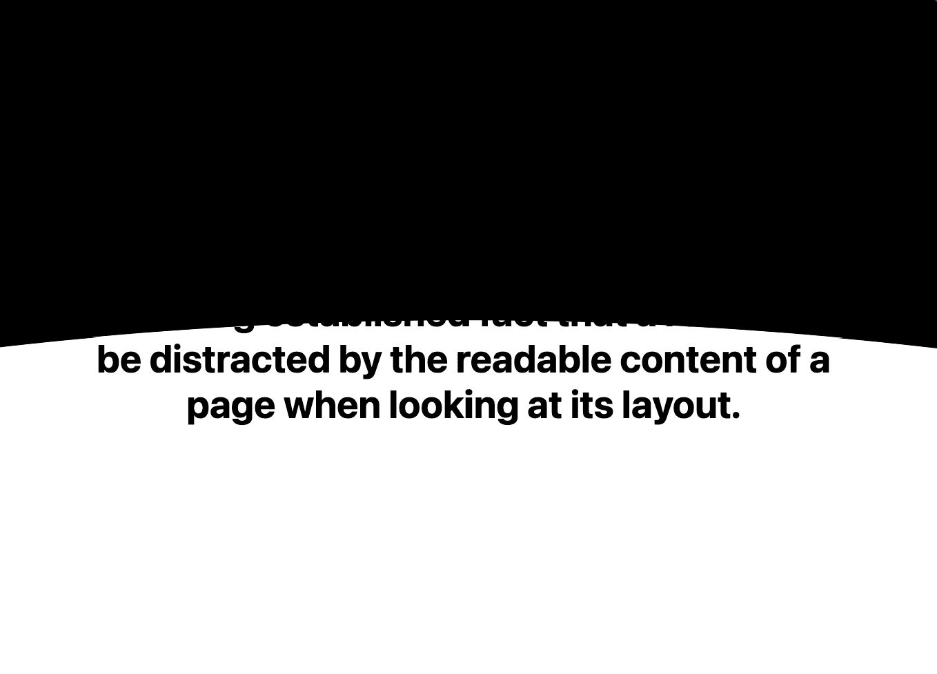 How to make an animated loading screen using a curved SVG