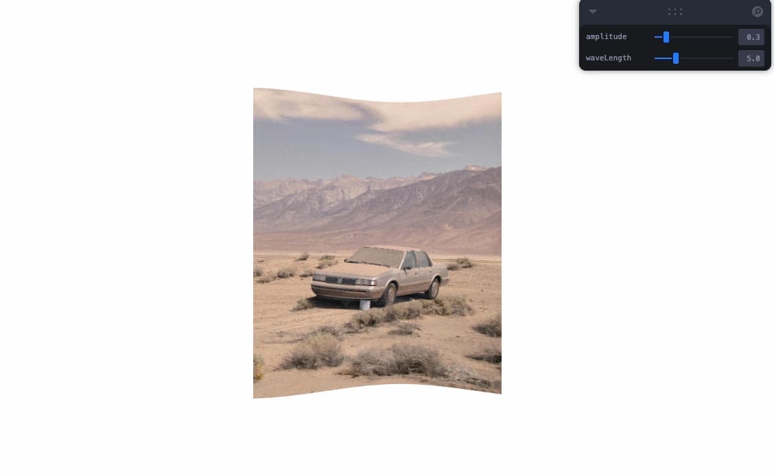 How to Make a 3D Wave Distortion using Three.js and React