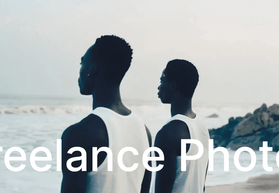 How to make an infinite text moving animation with React and Next.js